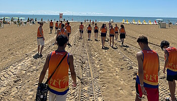 beachvolleyballcamp in lignano