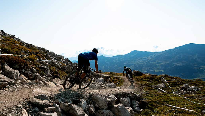 mtb enduro familien camp in lenzerheide