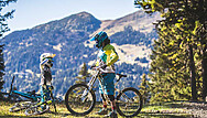 mtb enduro familien camp in lenzerheide