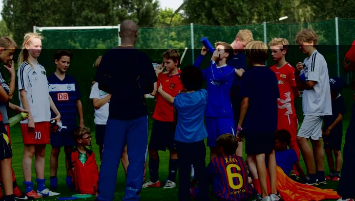 fußballcamp olympiapark in charlottenburg, berlin