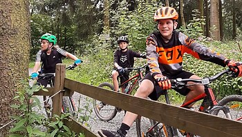 mountainbike feriencamp in regen, bayrischer wald