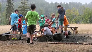 ferienlager für beginner auf dem biedenkopf