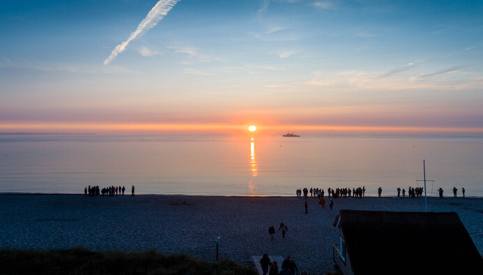 ostsee beach camp in scharbeutz