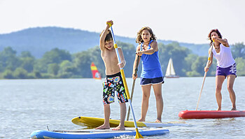 englisch beach & action, katamaran oder windsurf camp in langholz