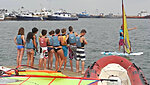 beach & windsurfcamp in barcelona