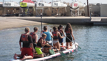 wasser­sport camp in spanien