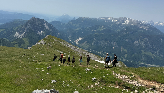 alm camp in den bergen