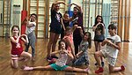 team activities kids dance camp wien